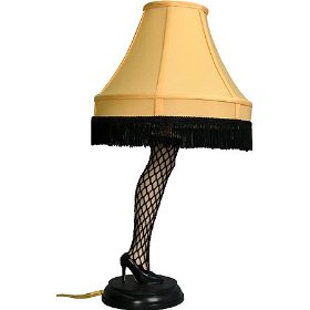 A Christmas Story Movie Official Table Leg Lamp