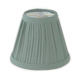 Darice Pleated Cloth Covered Plastic Lamp Shade