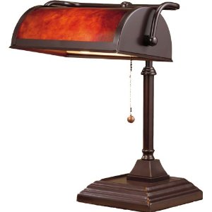 Normande Lighting 60-Watt Banker's Lamp
